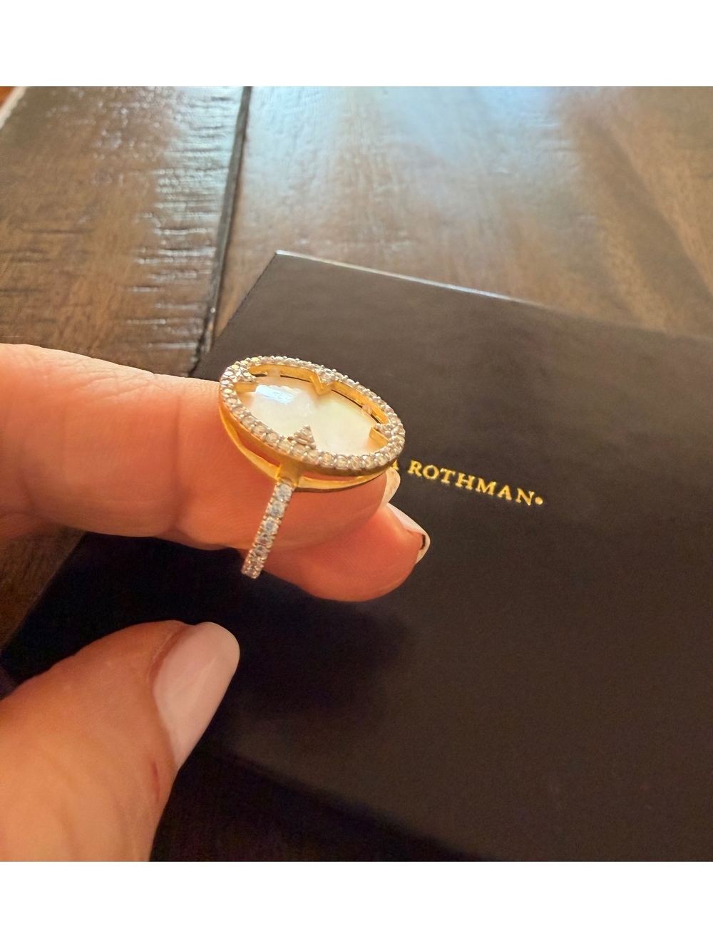 Frieda Rothman statement ring size 6 - Picture 4 of 5